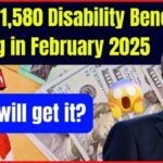 Disability Benefits Coming