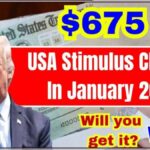 Stimulus Checks In January