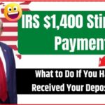 IRS 1,400 Stimulus Payment