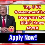 US Government Loan Programs